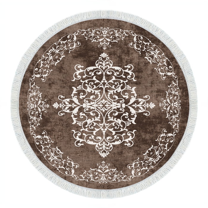 Conceptum Alfombra de Pasillo Marrón 100 x 100 cm Conceptum Alfombra de Pasillo Marrón 100 x 100 cm